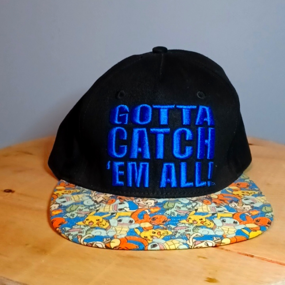 NWOTPokémon  Baseball Cap Gotta Catch 'Em All Adjustable  Snapback.